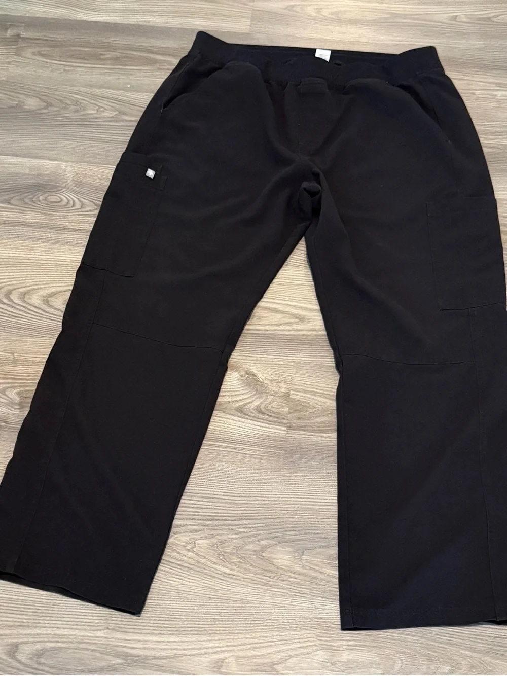 Figs Axim Straight Leg Black Scrub Pant Mens size XL